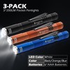 FORTO LED Pen Light, 200 Lumens Pocket Flashlight, IP67 Waterproof,