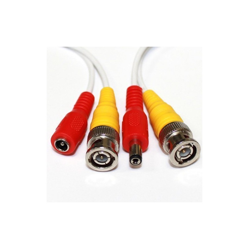 SSL BNC Video Power Cable For CCTV Camera DVR Security