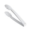 Restaurantware White Serving Tongs 10 count 9” Heavy Duty Disposable