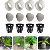 Mtxorvix 10 Sets Aquarium Planting Baskets Rings and Cottons Fish