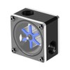 Vipxyc 6 Impeller 3 Ways Flow Meter Indicator, 7 cm