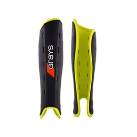 G 600 Pro Hockey Shinguards - Black/Silver - size XL