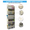 BRENIX Over the Door Organizer with 5 Large Pockets &