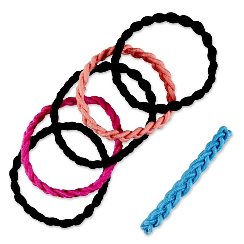 Scunci Everyday and Active Strand Elastics | Assorted Colors |