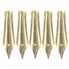 Gullor 5PCS Fountain Pen Nibs Fit Jinhao 159/450/750, Gold, Medium