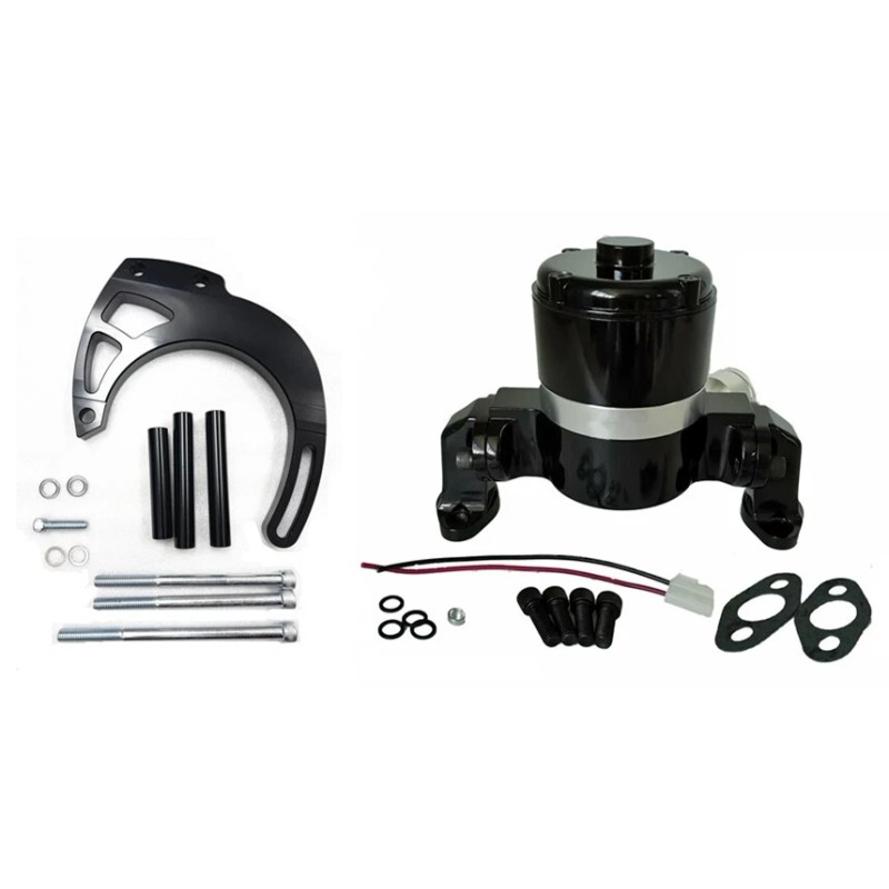 Rodspeedracing Small Block Chevy Alternator Bracket W/ Electric Water Pump