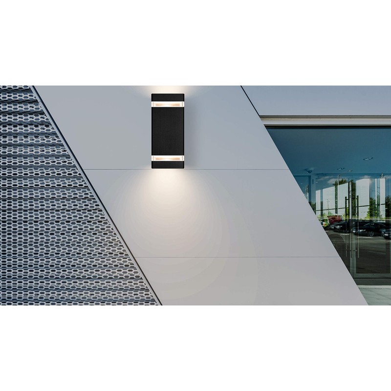 LMP 2 Pack LED Square Up and Down Lights Outdoor