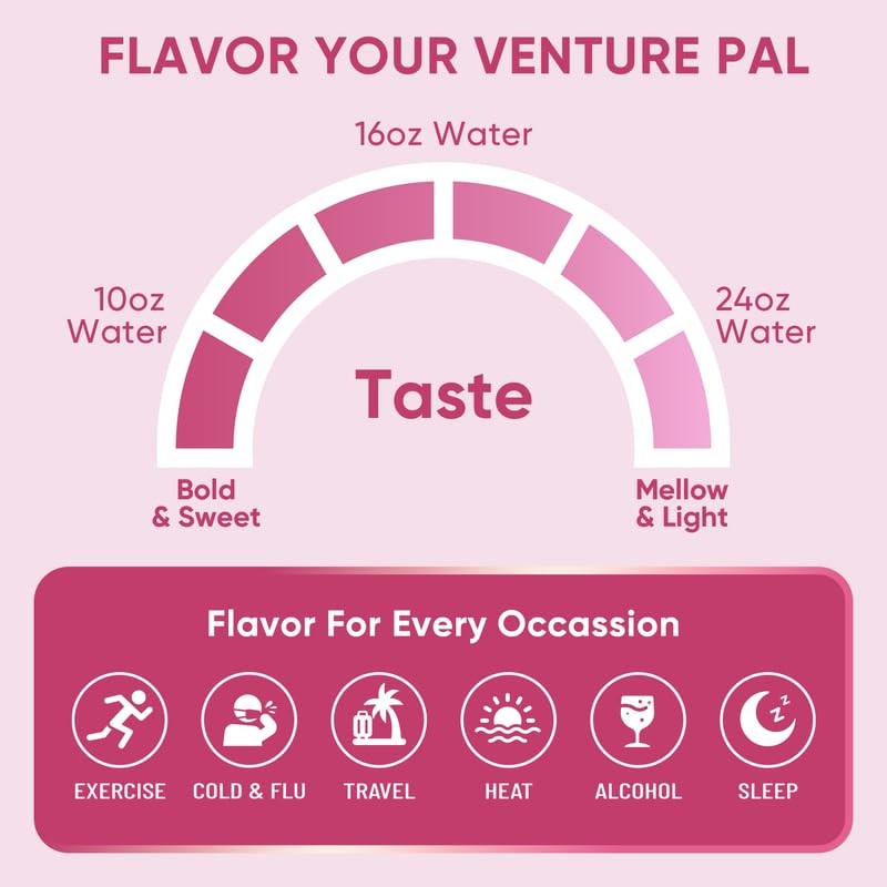 Venture Pal Sugar Free Electrolyte Powder Packets - Liquid Daily