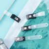 HINZIC 10pcs Plastic Garden Flag Clips Anti-Wind Flag Stoppers for