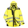 Portwest PW365 Men's Hi Vis Waterproof Rain Jacket - Reflective