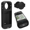 For Insta360 X4 Protective Case Mosasa Silica Gel Anti-Scratch (Black)