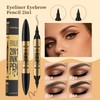 Eyebrow Flash 2-in-1 Waterproof (02 - Dark Brown)