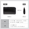 MURA Clutch Bag, Men's, Genuine Leather, Cordovan Style, L-Shaped Zipper,