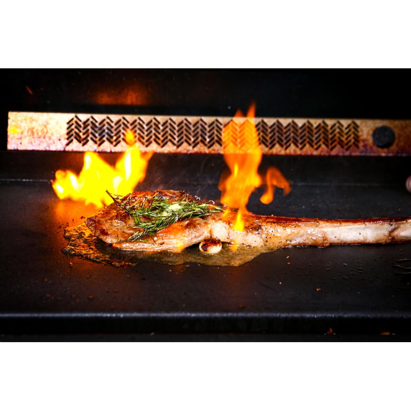 Nonstick Cast Iron Griddle for Gas Grill Nanoceramic Stove Top