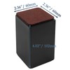 Bonsicoky 4 Pcs Self-Adhesive Furniture Bed Risers, Square Heavy Duty