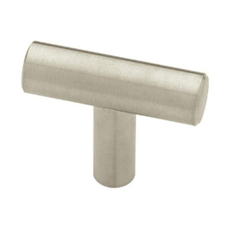 BRAINERD/LIBERTY HDW P02140H-SS-C 40mmSS FLT Bar Cab Knob, Stainless Steel
