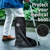 Water Resistant Walking Boot Cover for Orthopedic Boots With Anti-Slip