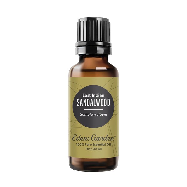 Edens Garden Sandalwood- East Indian Essential Oil, 100% Pure Therapeutic Grade (Undiluted Natural/Homeopathic Aromatherapy Scented Essential Oil Singles) 30 ml