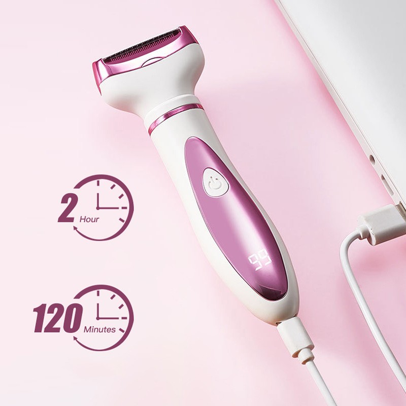 4 in 1 Cordless Bikini Trimmer Pubic Nose Eyebrow Hair