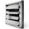 calimaero® VKE 4" Inch Dryer Vent Cover – Outdoor Stainless