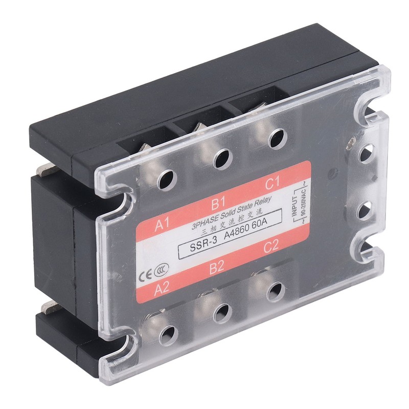 3 Phase Solid State Relay Dual SCR AC Control AC