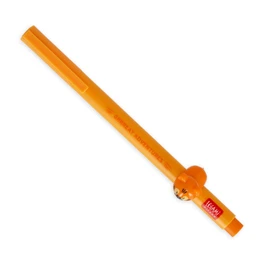 LEGAMI Gel Pen - Lovely Friends Decorative Animal - Removable and Recombinable - Prevents Rolling - Orange Ink - Fine 0.5mm Tip - Tiger Theme