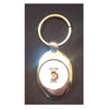 DottsMusic Oh For Fox Sake - Cute Animal Cartoon Design on Metal Keyring - Token (£1 Coin)