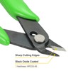 HARFINGTON 5" Flush Cut Pliers Small Precision Wire Cutter Side