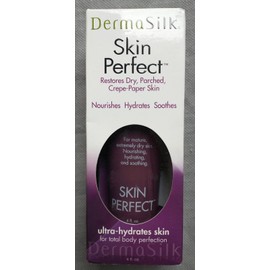 DermaSilk Skin Perfect Cream`Dry Parched Crepe-Paper Skin~Original Formula! 4 oz