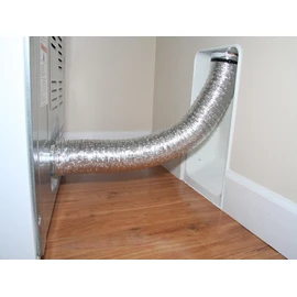 Inovate DryerFlex - 4" Flexible Hose for Laundry Dryer (4' Length)