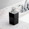 mDesign Set of 2 Refillable Soap Dispensers - Practical Pump