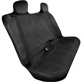 3D MAXpider Custom Fit Seat Defender Bench Seat (Black) Universal Car Seat Cover Compatible with Car, Sedan, SUV, Van, Truck - Back Seat Protector (1 Ctn = 20 Pcs)