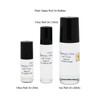 Amber Rose Perfume/Body Oil (7 Sizes) (3 Bottles 1/3oz Roll