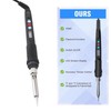60W Adjustable Temperature Soldering Iron Kit with 5 Tips Universal