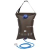 15L Outdoors Foldable Shower Bag with Shower Nozzle for Hiking