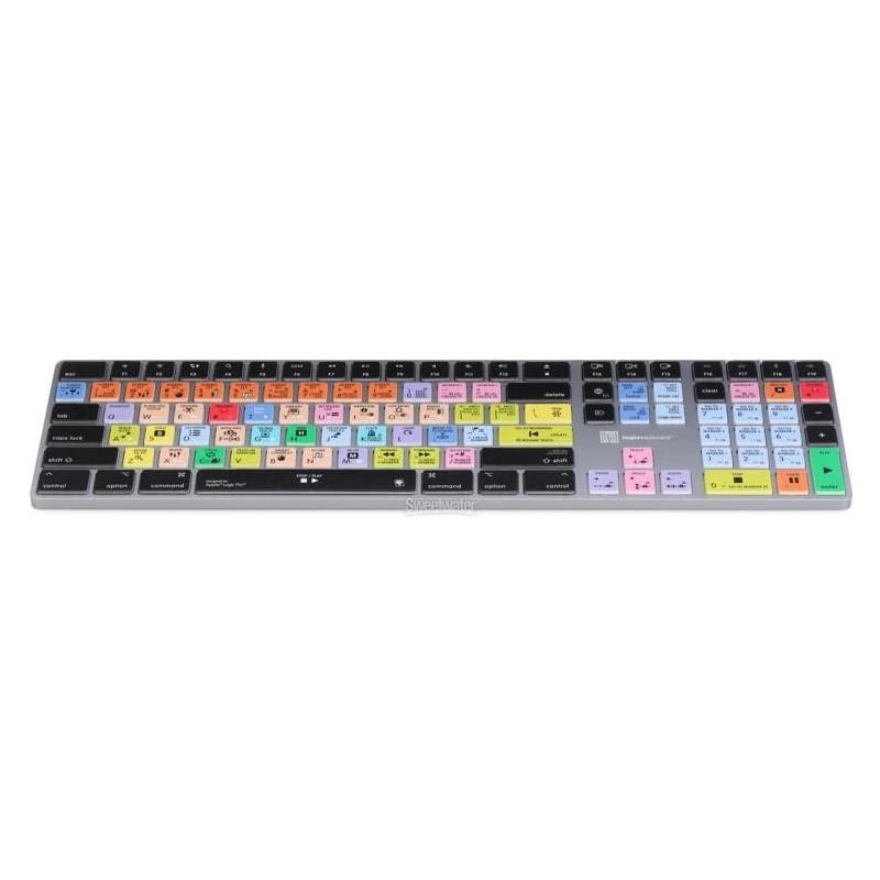 LogicKeyboard TITAN Wireless Backlit Keyboard for Apple Logic Pro X