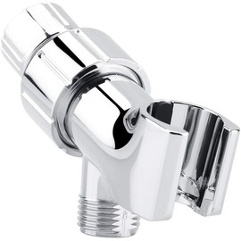 Shower Head with Handheld Shower Head Chrome Plated 3 Way Shower Head Diverter Shower Arm Mounted Bracket Bathroom Accessories