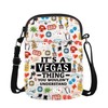 Lywjyb Birdgot Las Vegas Travel Crossbody Bag Travel Souvenir Summer