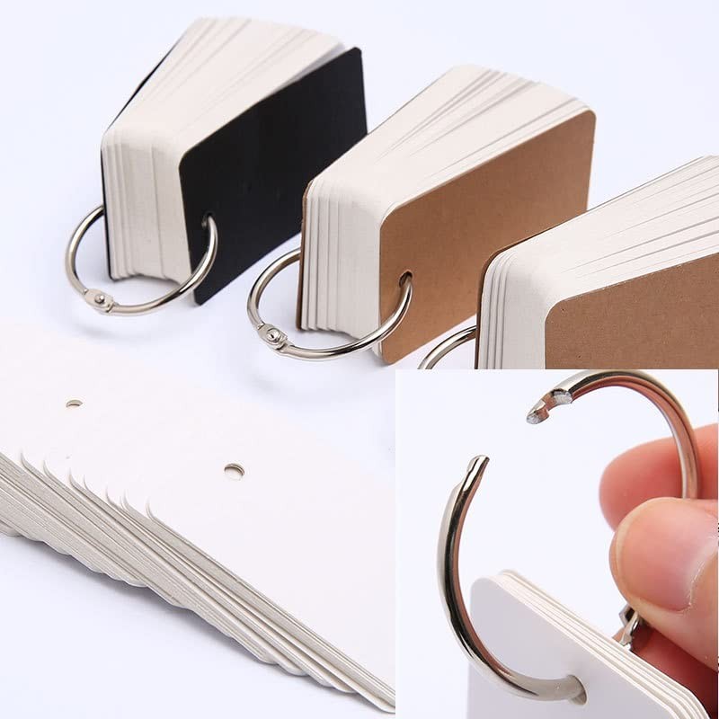 Word Book Memorization Cards Large 600 Word Cards Ring English