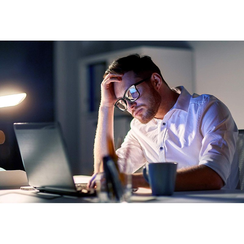 Noel Oscar Blue Light Blocking Glasses for Computer Use, Anti
