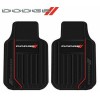 Mopar Front & Rear DODGE LOGO Floor Mats Rubber All