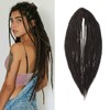Dsoar 50 cm 10 Strands/Pack Synthetic Dreadlocks Double Ended Extensions