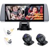 BOEYOS Baby Car Camera, Dual Channel 6.86 inch Display with