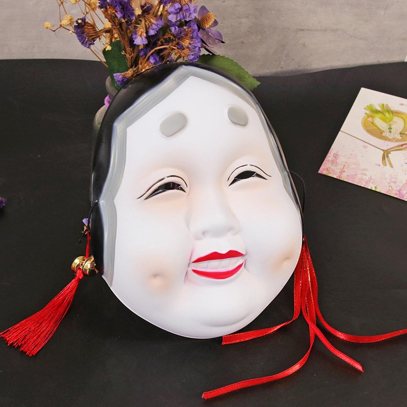 [YINKE] ひょっとこ おかめお面セット 縁日 祭り コスプレ ハロウィン イベント パティー