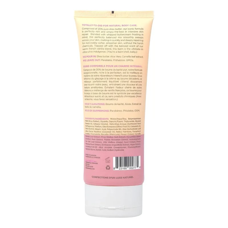 Loción Corporal Vegana Cake Beauty Para Piel Seca - Leche