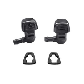 68081370AB Premium Wiper Washer Nozzles Fit for Dodge Dart 2013-2016 | Chrysler 200 (2015-2017), Windshield Washer Fluid Jet Nozzle | Easy to Install | 2 Pack, Ref 68260029AA, 58147
