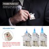 Coldown Butane Lighter Insert, Windproof Gas Lighter with Dual Torch
