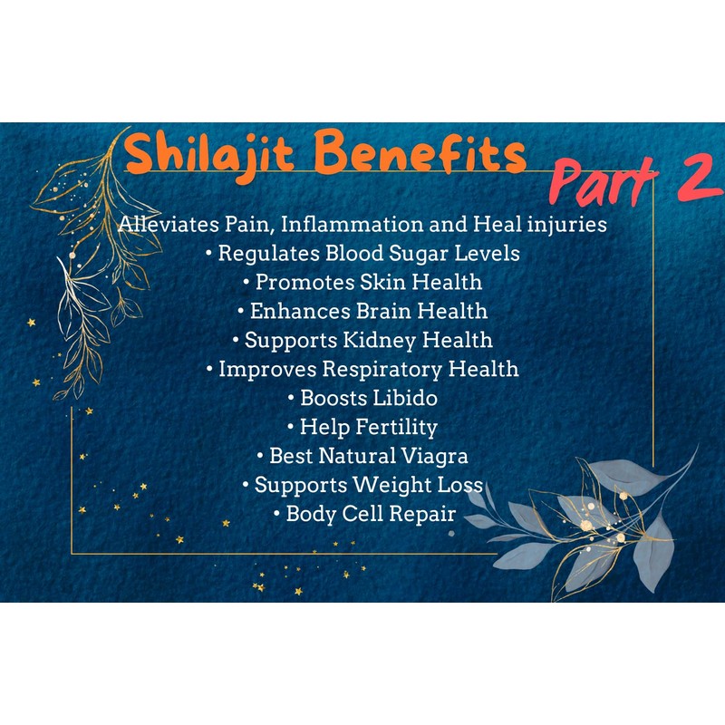 Pure Himalayan Shilajit Resin with Fulvic Minerals & Humic Acid