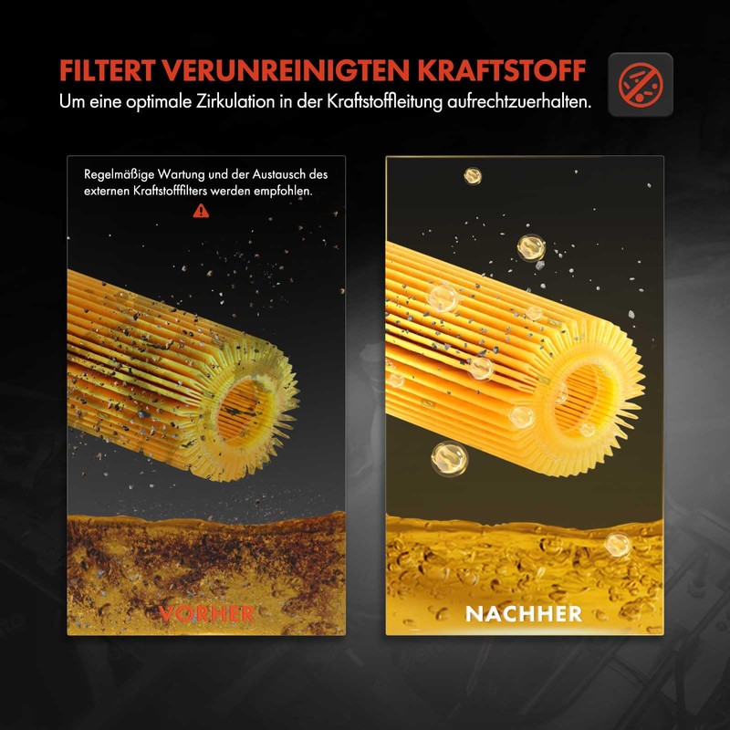 Frankberg Fuel Filter Fuel Filter Replacement # 13328597828SK1