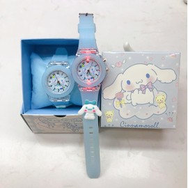 FASHION YO Toys for 3-8 Year Old Girls Boys, Toddler Watches Gifts for Kids 4-9 Birthday Gifts Learning Toys Glow in Dark Watch (Light Blue)